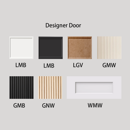 Kitchen Finger Pull Two Door Pantry 600*598*2200/600*598*2300mm BF-6022P-2D-BOX/BF-6022-2300-2D-BOX