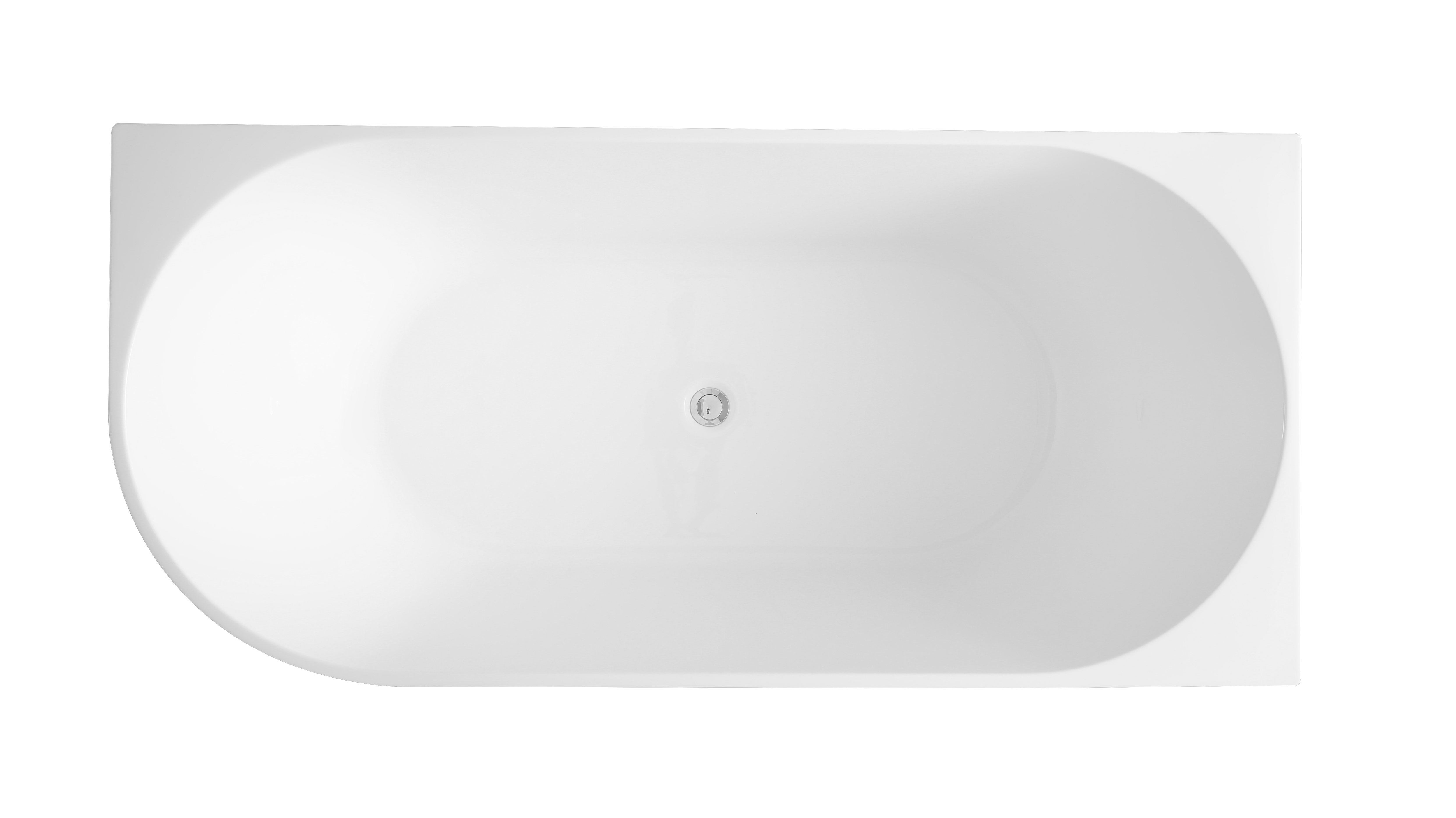 Elora Oval Freestanding Right Corner Bath 1500-1700mm