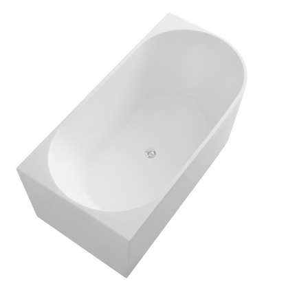 Elora Oval Freestanding Left Corner Bath 1500-1700mm