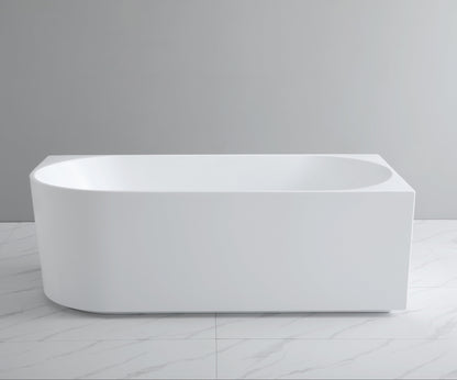 Elora Oval Freestanding Right Corner Bath 1500-1700mm