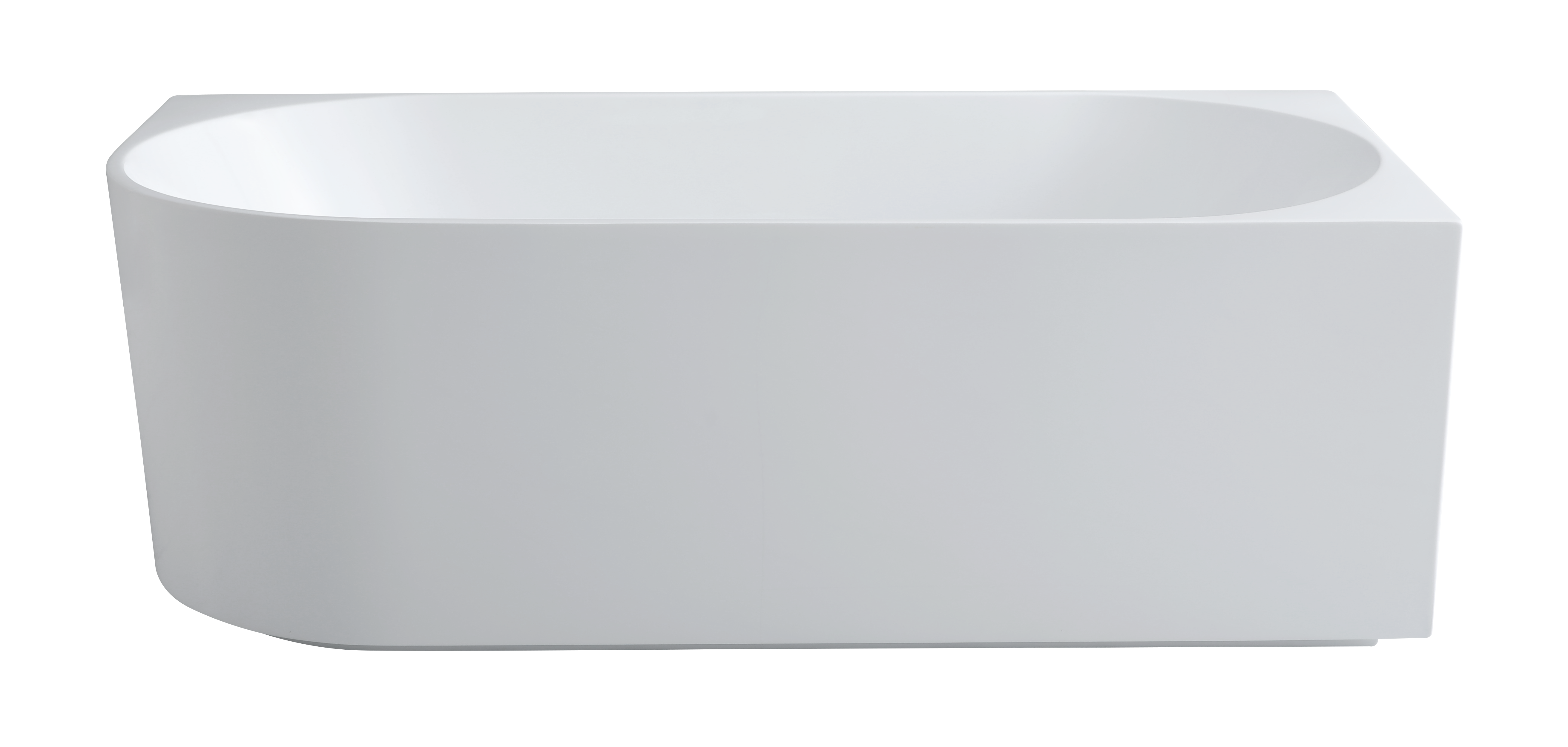 Elora Oval Freestanding Right Corner Bath 1500-1700mm