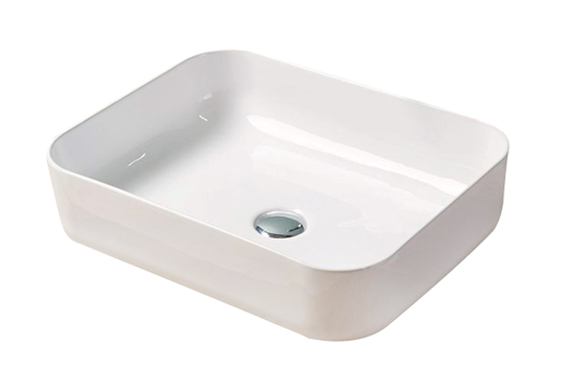 500*390*130mm Gloss White Basin LX5039