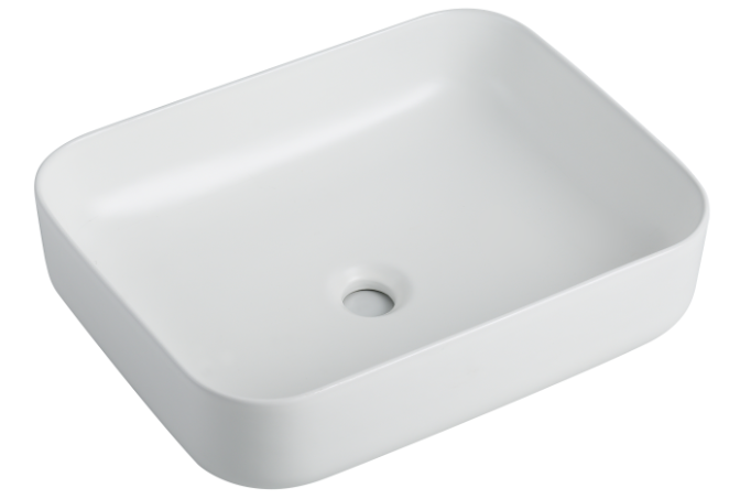 500*390*130mm Gloss White Basin LX5039