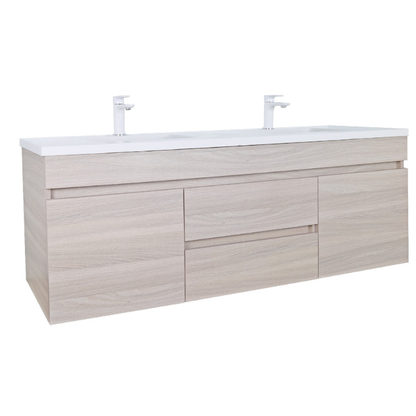 Modern Wall-Mounted Bath Vanity 1200/1500/1800mm