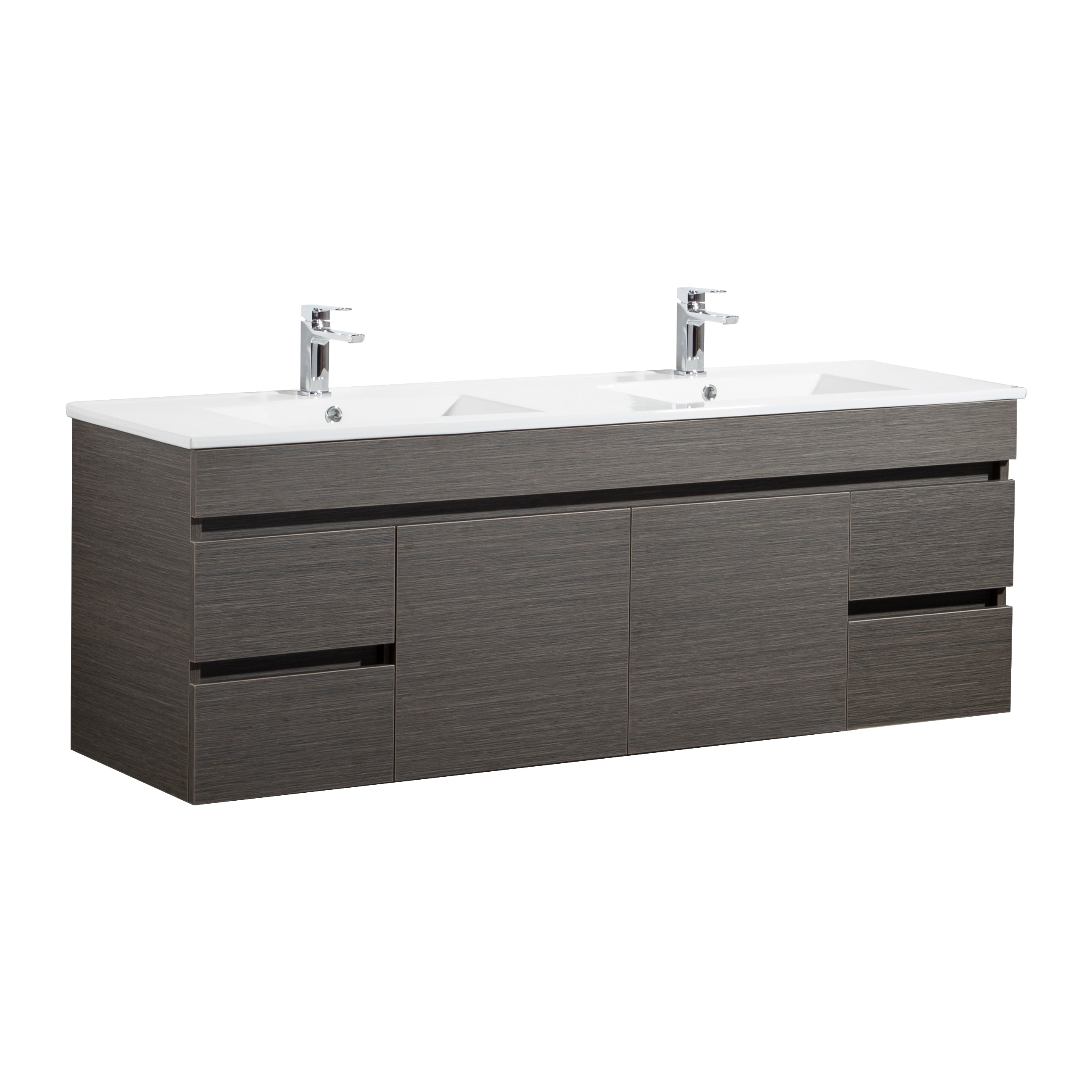 Modern Wall-Mounted Bath Vanity 1200/1500/1800mm