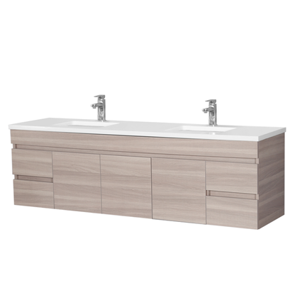 Modern Wall-Mounted Bath Vanity 1200/1500/1800mm