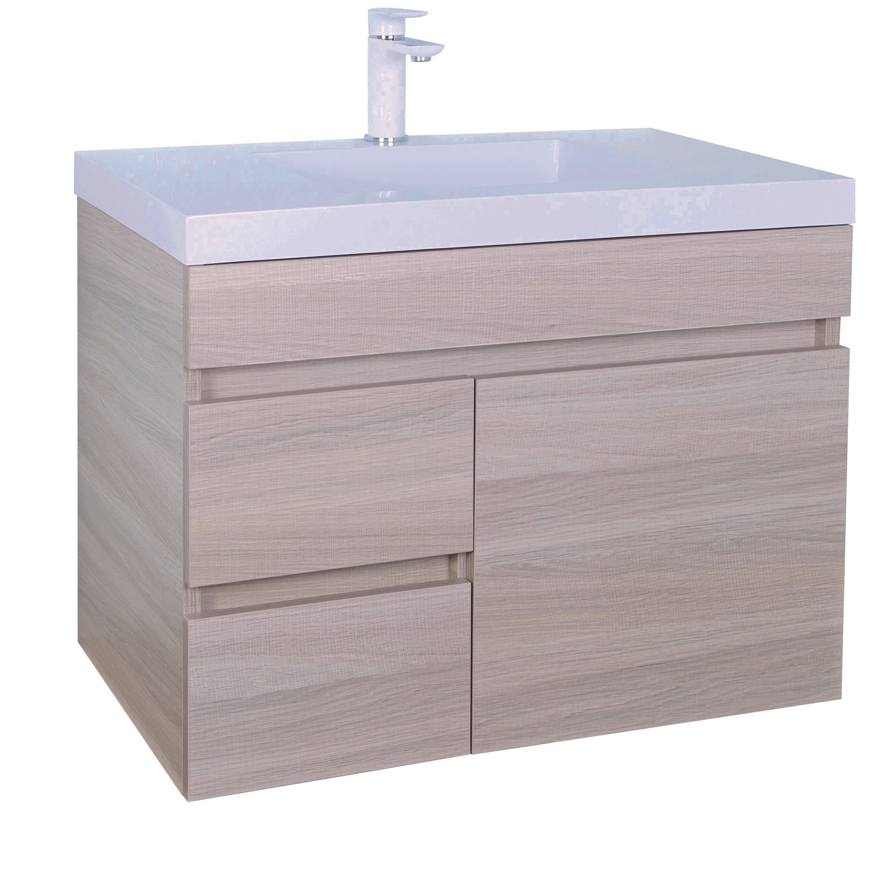 Wren Modern Wall-Mounted Bath Vanity 600/750/900mm