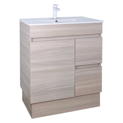 Slim Wall-Mounted Vanity (PVC)  450/600/750/900mm