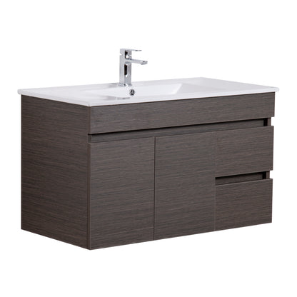 Wren Modern Wall-Mounted Bath Vanity 600/750/900mm