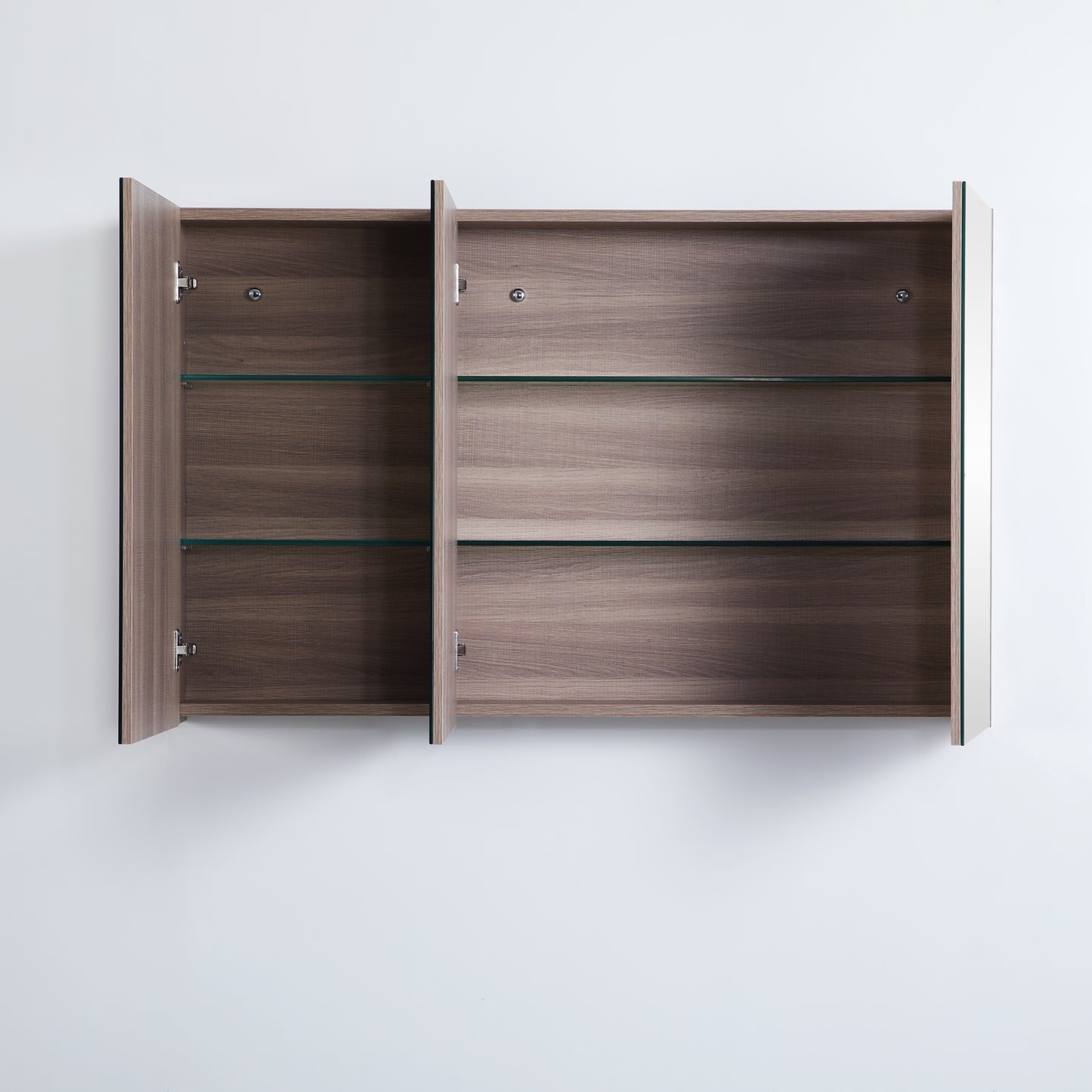 Avie Oak PVC Shaving Cabinet 600-1480mm EVSC60/75/90/120/150-OAK