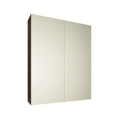 Evie Dark Brown PVC Shaving Cabinet 600-1480mm EVSC60/75/90/120/150-BD