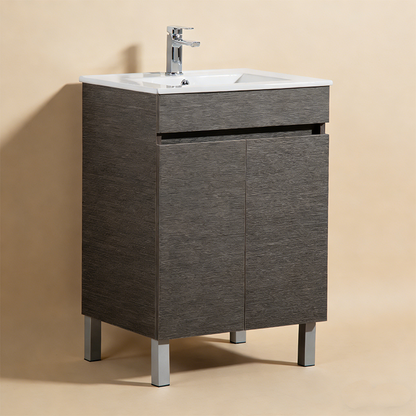 Wren Leg Vanity Cabinet (PVC Material) 600/750/900/1200/1500mm
