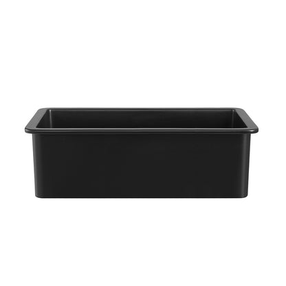 457-810mm Camden Fireclay Square insert/undermound Sink FCS457GW/MB FCS677GW/MB FCS810GW/MB