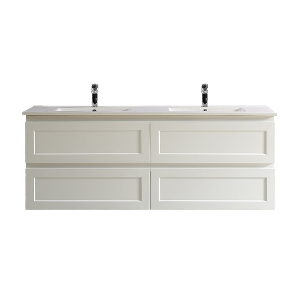Cielo Wall-Mounted  Vanity 1500*460*580mm Matte White