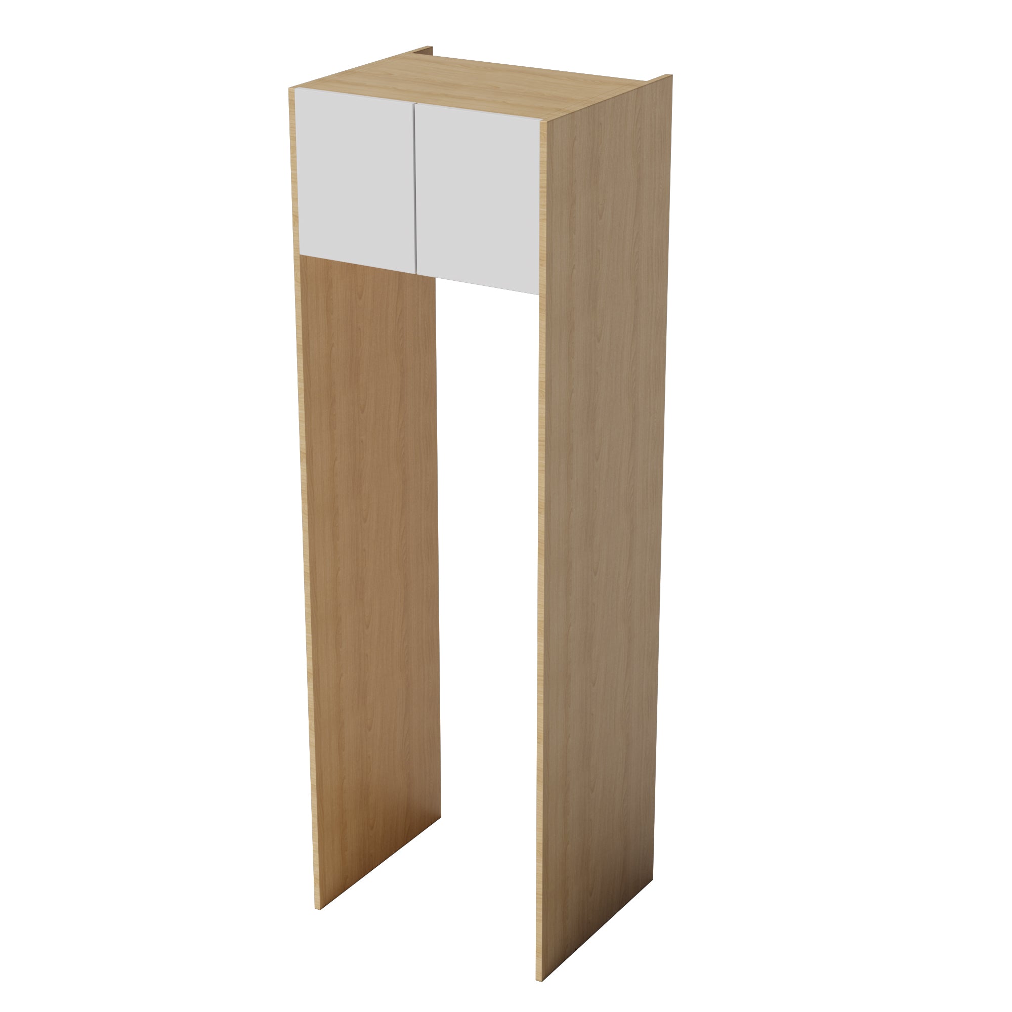 800/900/1000mm Kitchen Fridge Cabinet With 2 Side Panel