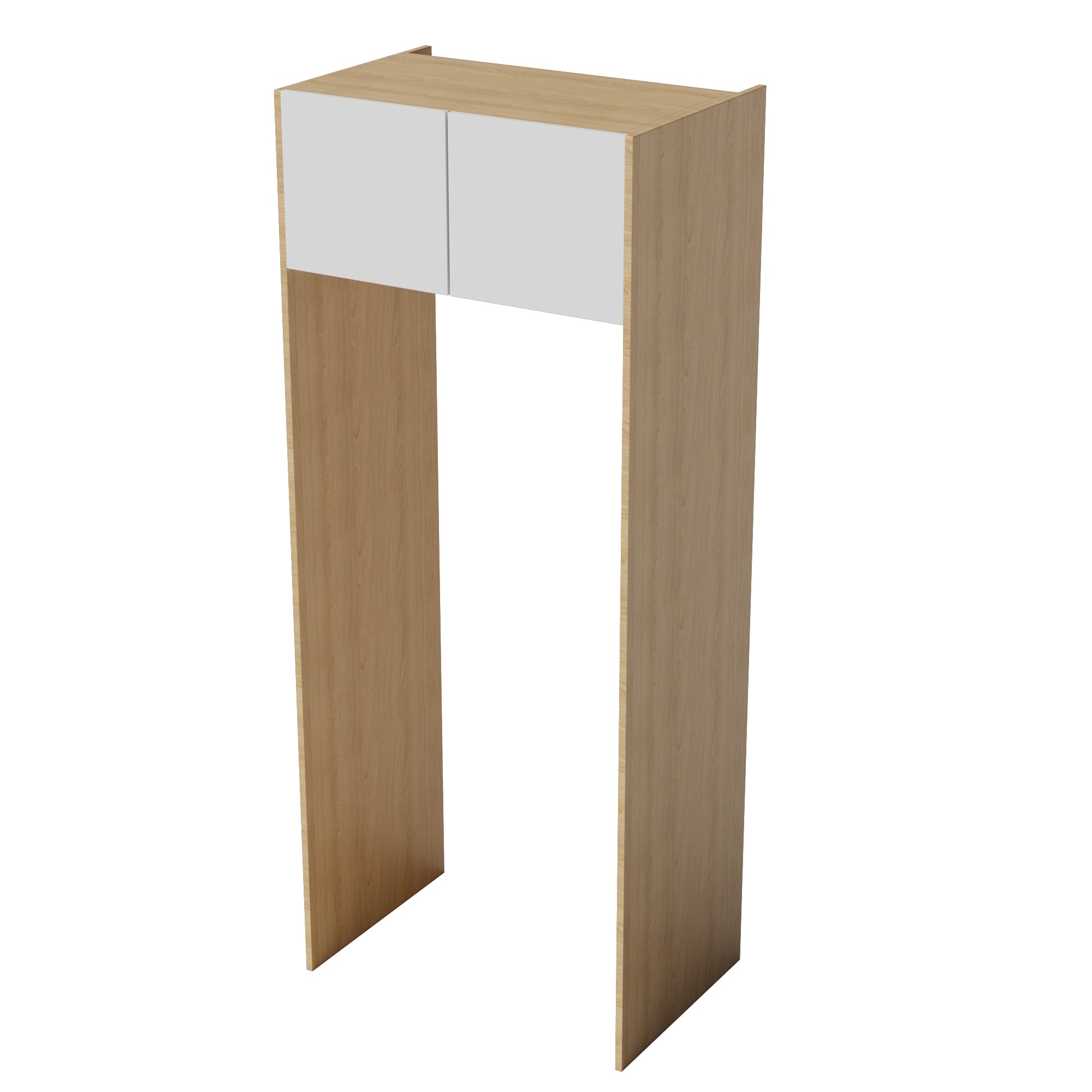 800/900/1000mm Kitchen Fridge Cabinet With 2 Side Panel