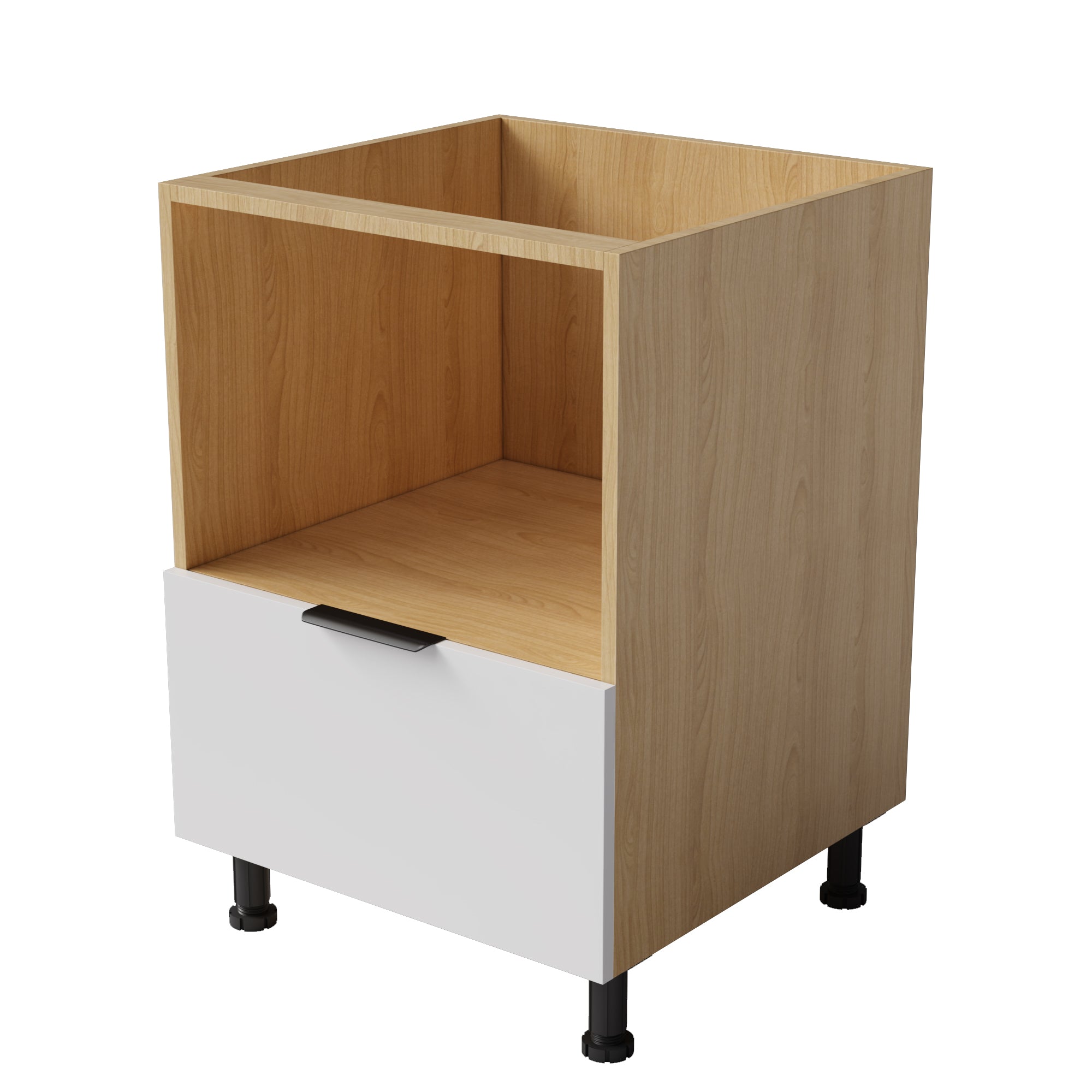 Floor Microwave Cabinet - Cabinet Only, No Door Panel
