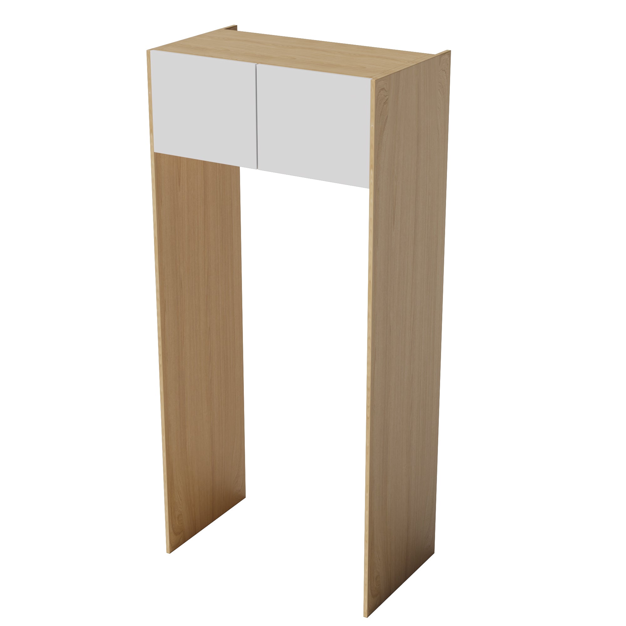800/900/1000mm Kitchen Fridge Cabinet With 2 Side Panel
