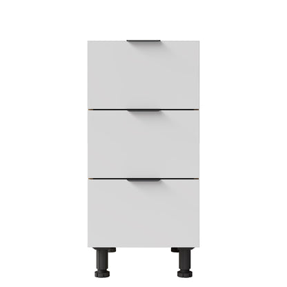 Kitchen Floor Cabinet 3 Drawer Kitchen Cupboard 400-700mm