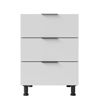 Kitchen Floor Cabinet 3 Drawer Kitchen Cupboard 400-700mm