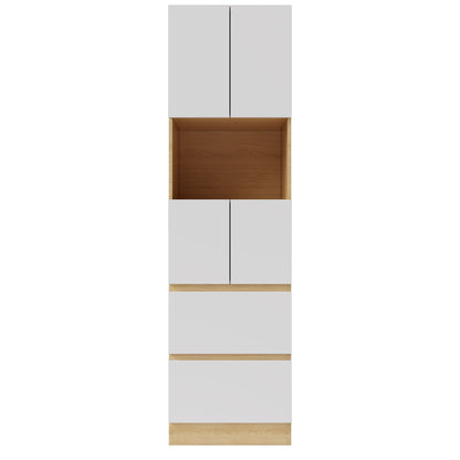635*598*2200/635*598*2300mm Kitchen Two door microwave Pantry