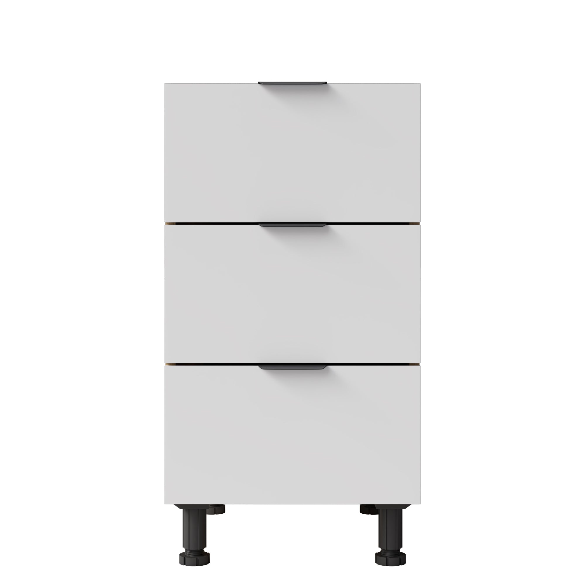 Kitchen Floor Cabinet 3 Drawer Kitchen Cupboard 400-700mm