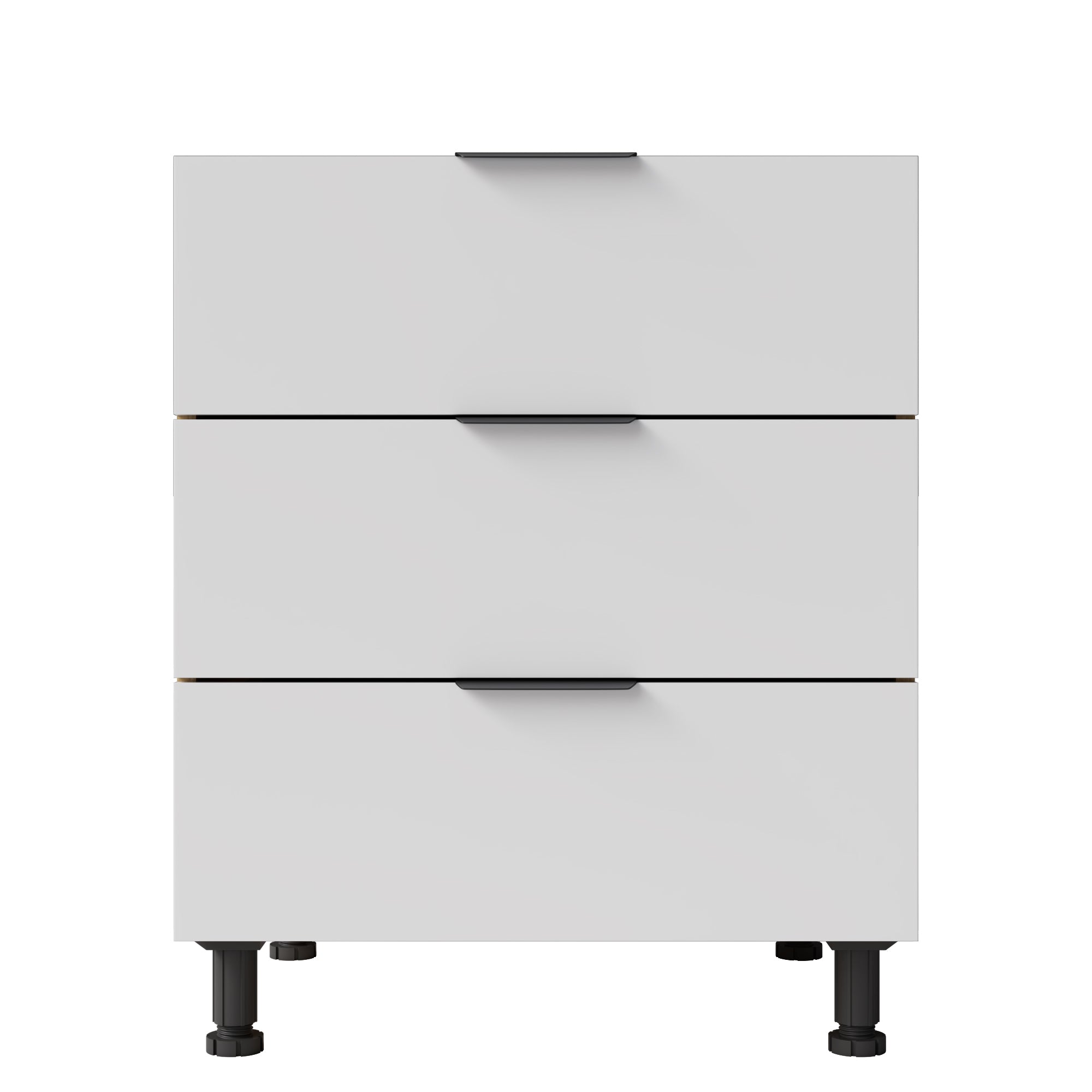 Kitchen Floor Cabinet 3 Drawer Kitchen Cupboard 400-700mm