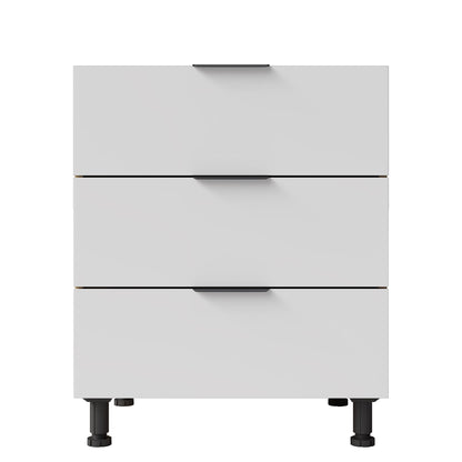 Kitchen Floor Cabinet 3 Drawer Kitchen Cupboard 400-700mm