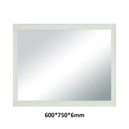 Frosted Edge Bathroom Mirror – Wall Mounted 600-900mm