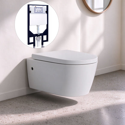 Avis R&T inwall Wall-Hung Toilet Suite