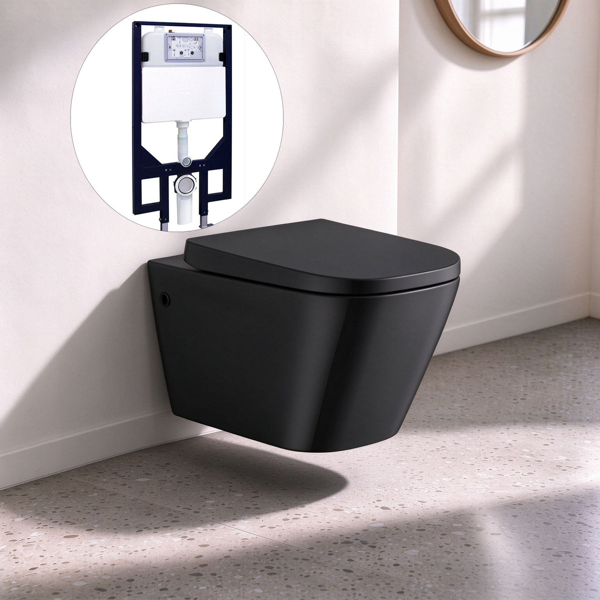 Axiom Concealed Wall-Hung Suite (Geberit)