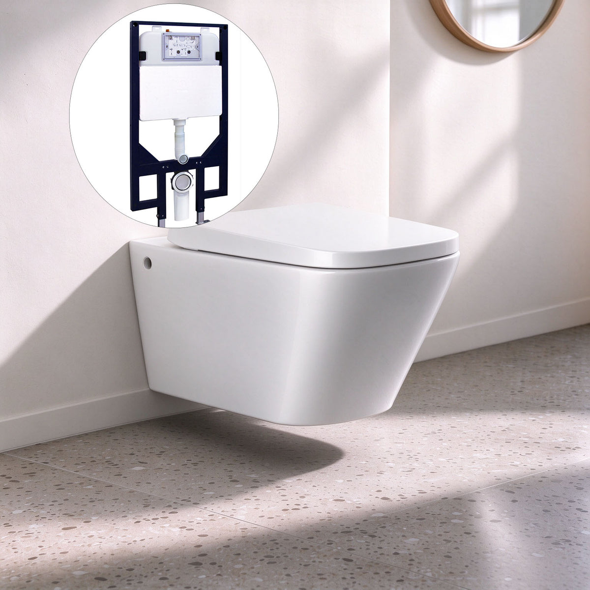 Axiom Concealed Wall-Hung Suite (Geberit)