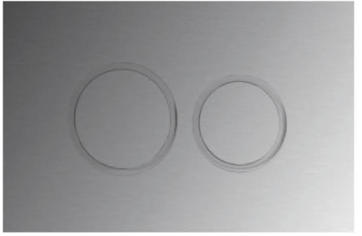 Toilet Button Plate For Concealed Cistern Round Push Button