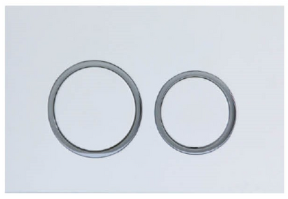 Toilet Button Plate For Concealed Cistern Round Push Button