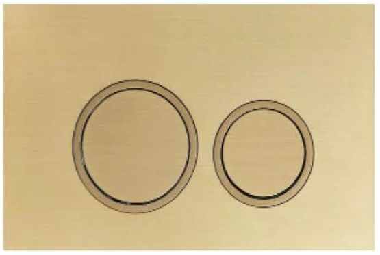 Toilet Button Plate For Concealed Cistern Round Push Button