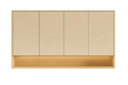 Oak Grace Shaving Cabinet – Oak Finish 600–1480mm