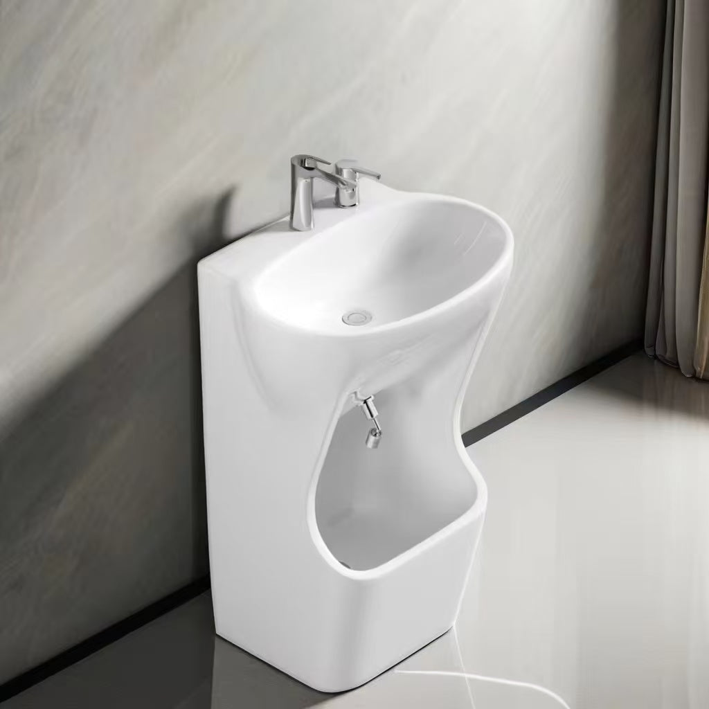 Standing Double Level Large Foot Wash Deep Sink Ablution With Tap