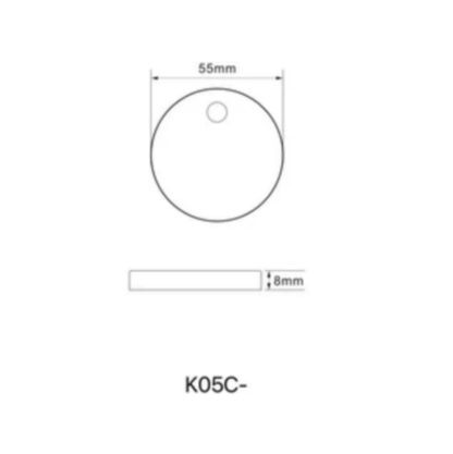 LH-CH01/02/03/04/05/06 Hinge Cover For Toilet 55mm(SC802/803/804)