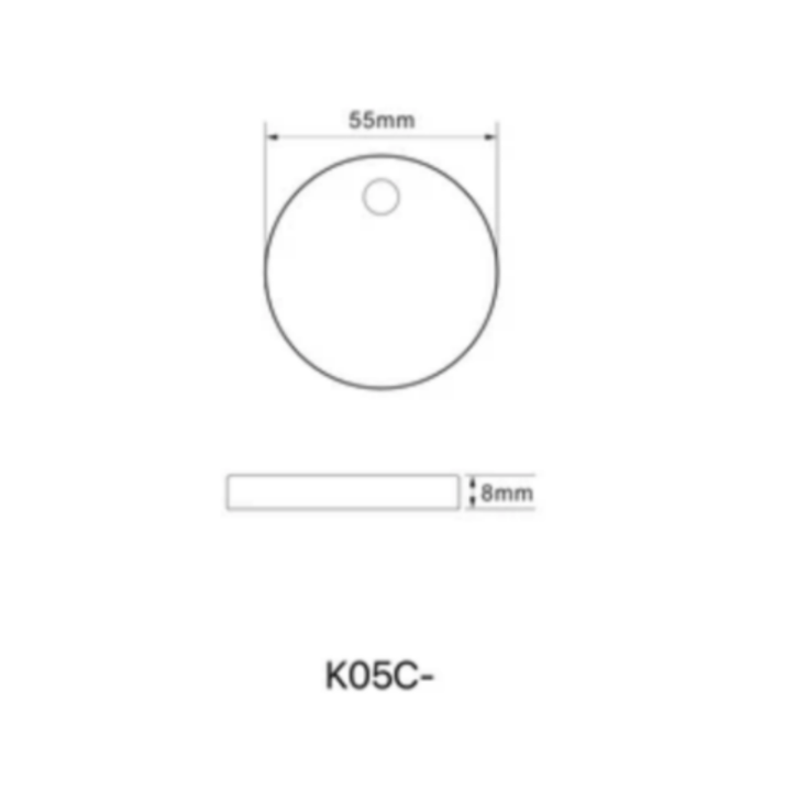 LH-CH01/02/03/04/05/06 Hinge Cover For Toilet 55mm(SC802/803/804)