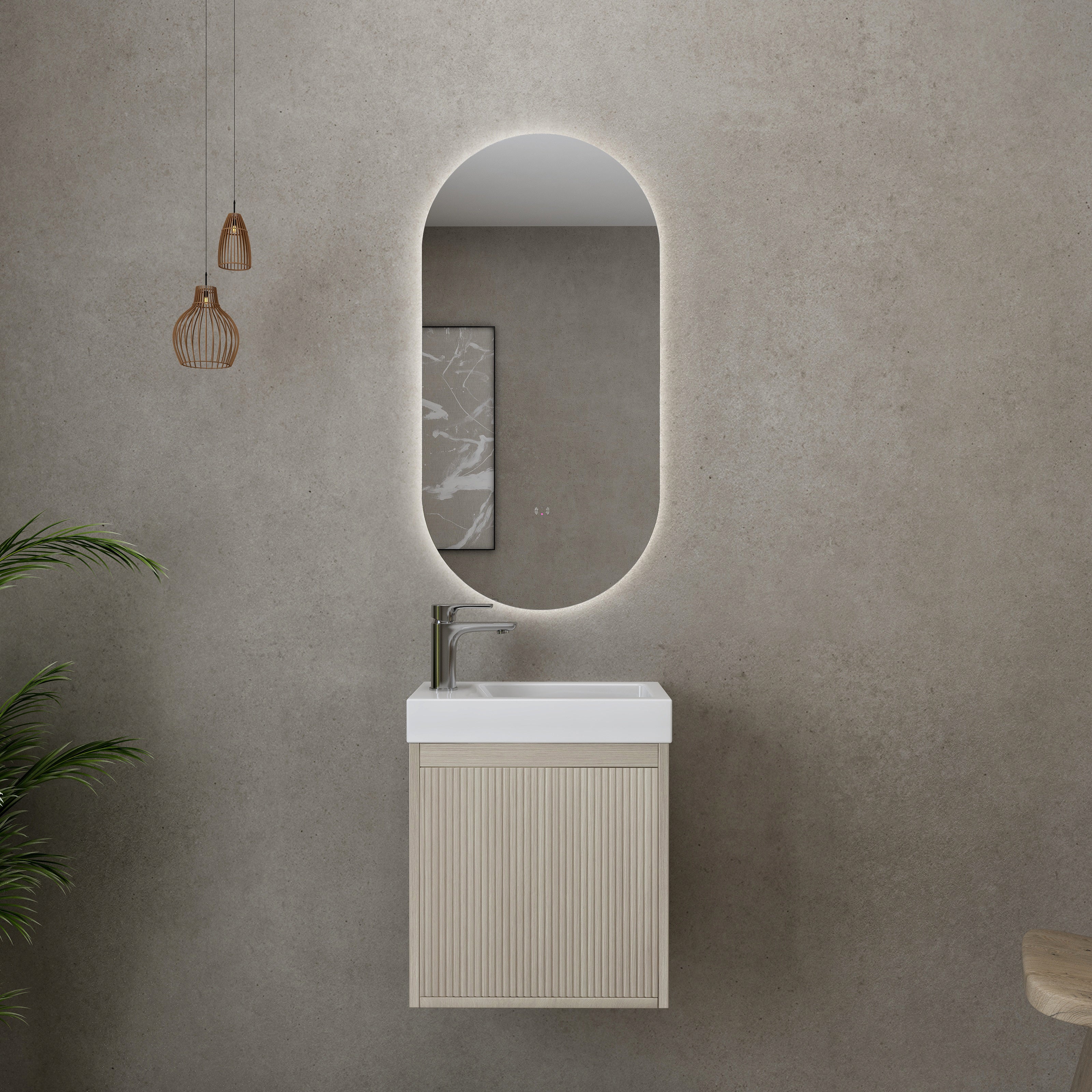 Poly Top for Vanity Single Bowl 450*250*140mm