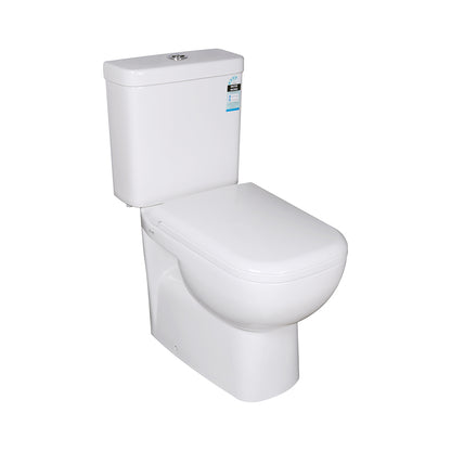 660*390*875mm Back to Wall Cubo Closed Couple Toilet Suite LUX006 Trap Included