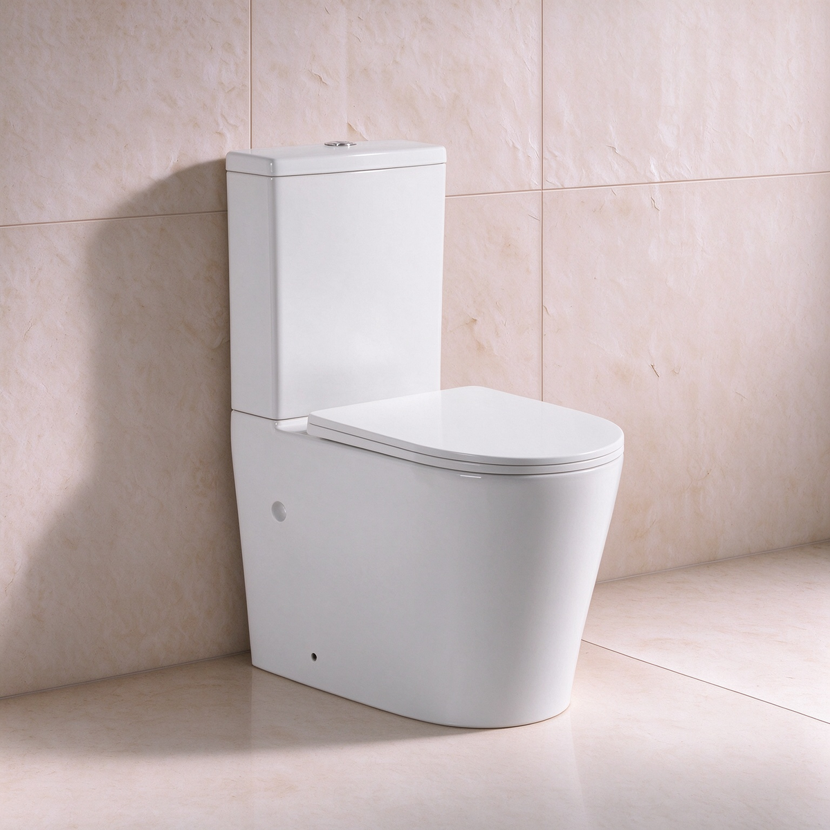 Livis Rimless Toilet Suite Trap Included 650*385*865mm LH-TS08