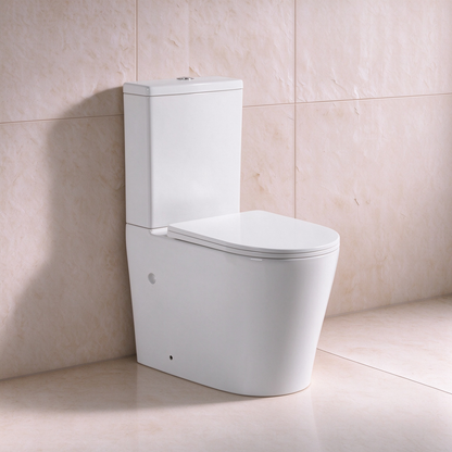 Livis Rimless Toilet Suite Trap Included 650*385*865mm LH-TS08