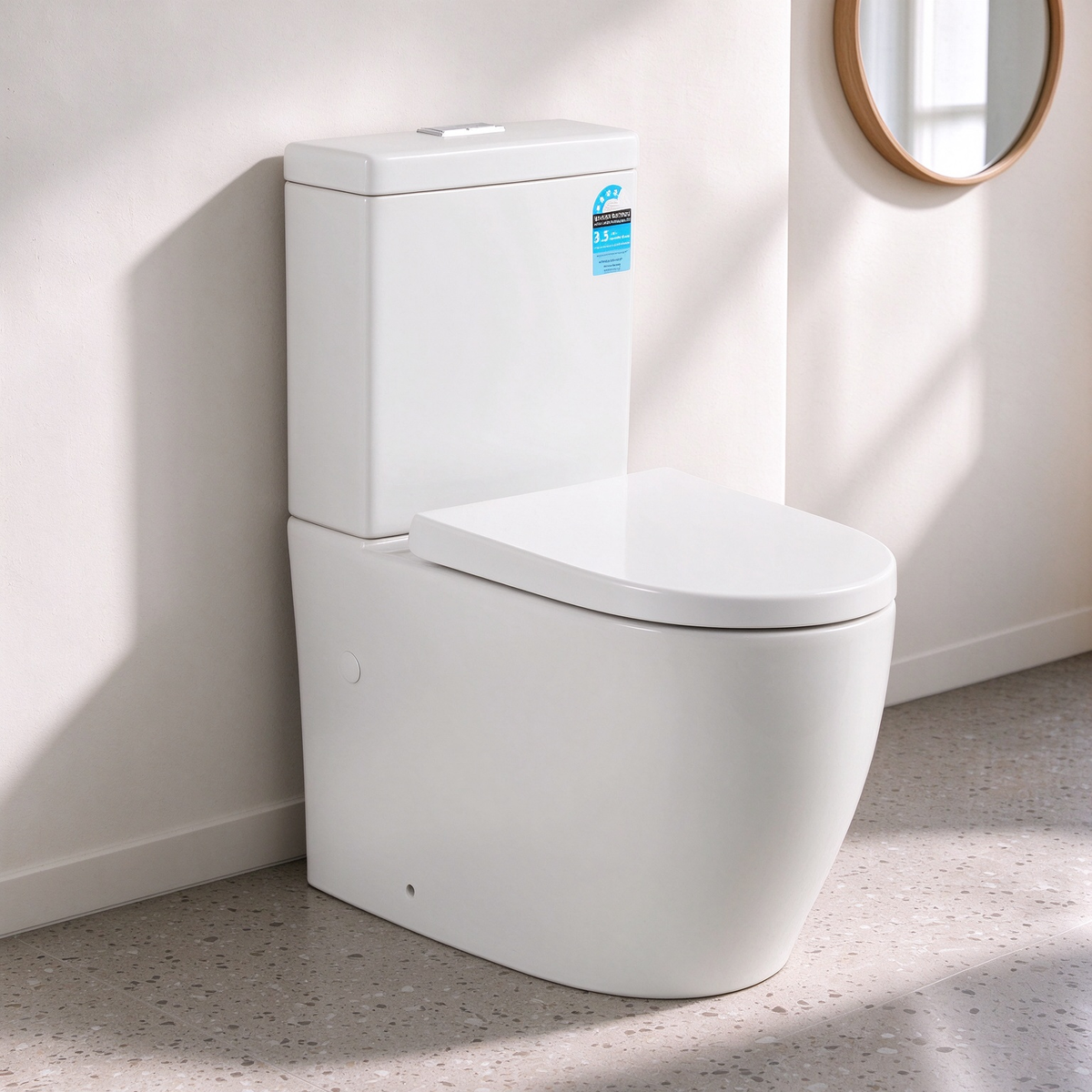 Veda Rimless Toilet Suit 630*380*835mm