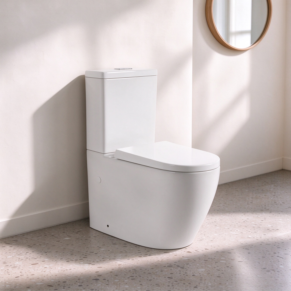 Elvera Ambulant Rimless Toilet Suite 660*390*875mm