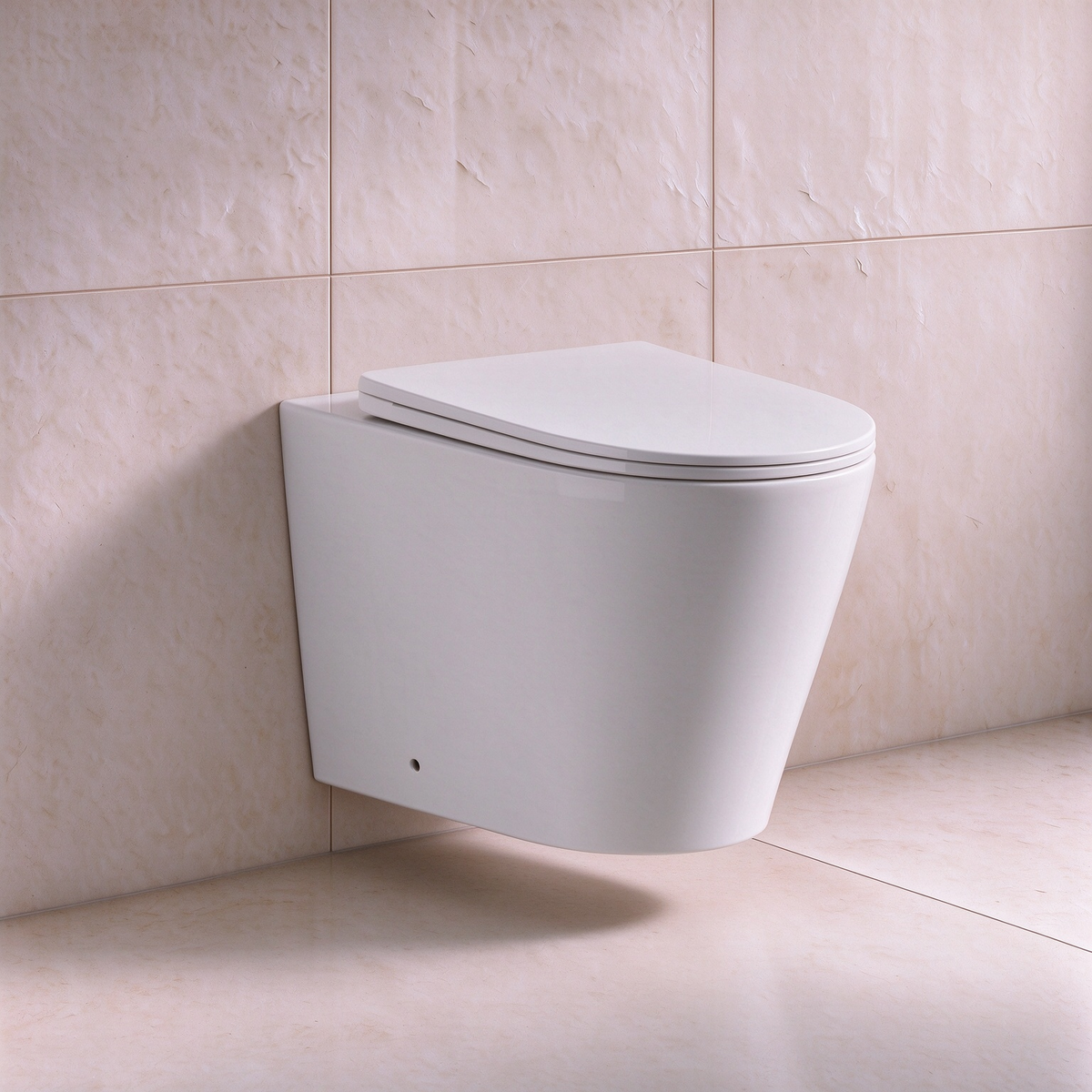 Avis Rimless Wall-Hung Toilet Pan 575*360*415mm LH-TS017/LH-TS018-MB/MW