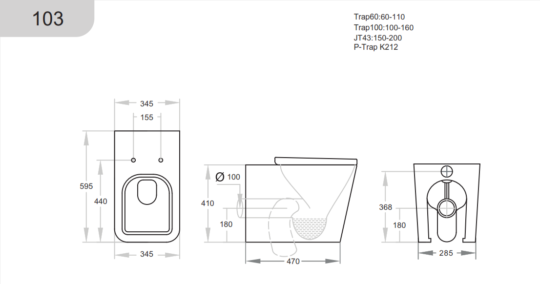 Flux Geberit inwall floor Toilet Suite