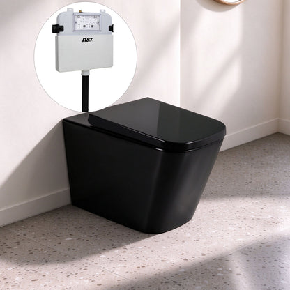 Flux R&T inwall Floor toilet Suite