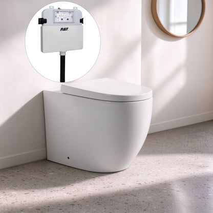 Veda R&T inwall Floor Toilet Suite