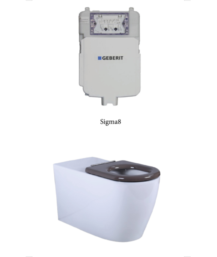 Asta Care Tornado Wall Faced Pan With In-Wall Tank
